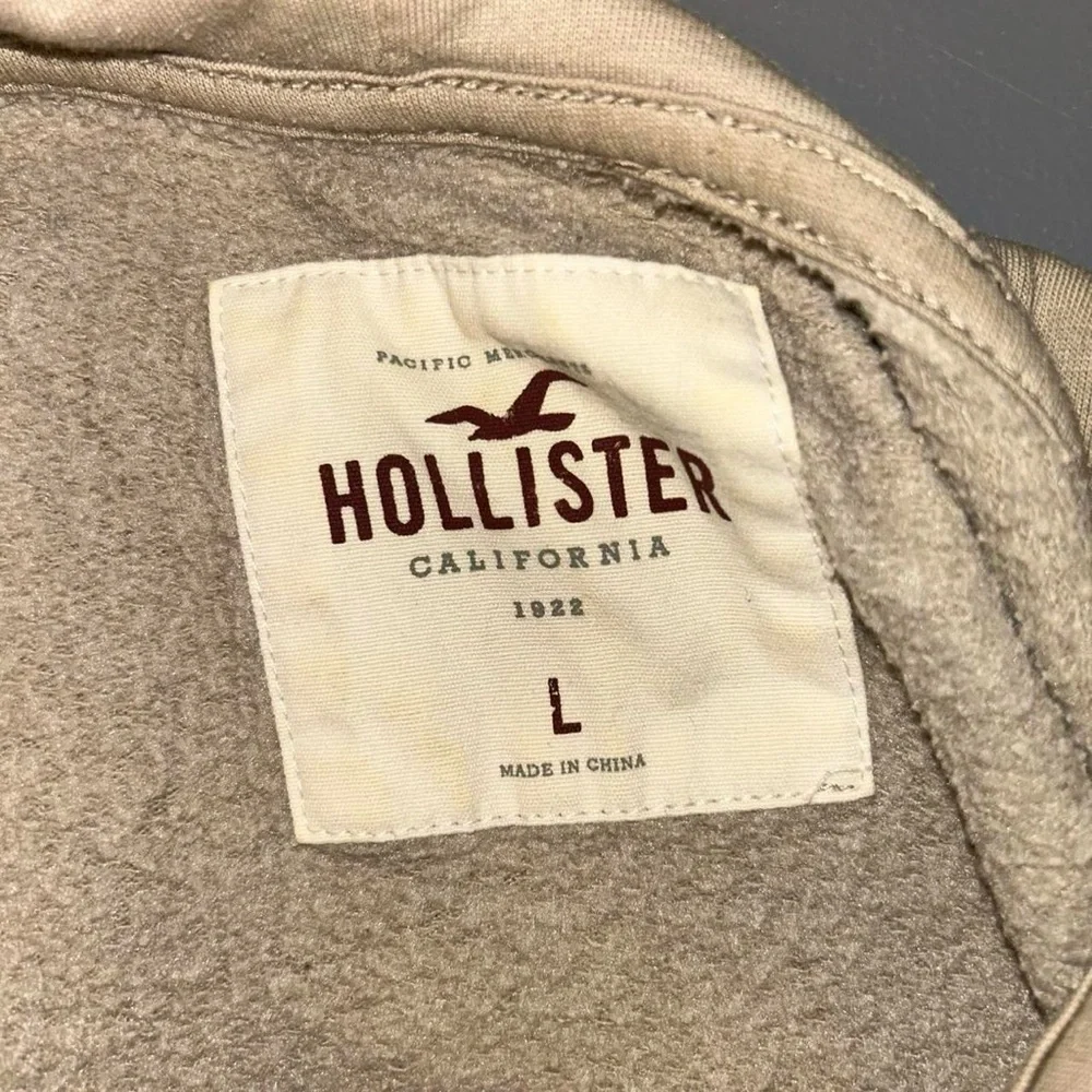 Y2K hollister camo zip up hoodie womens size L - Picture 6 of 7